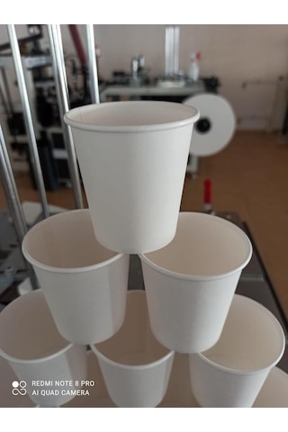 Karton Bardak 6.5 Oz 3000 Adet Desensiz Beyaz Genel