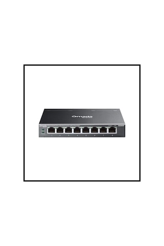 Omada Es208gp, 8 Port, Gigabit Poe+, 64w, Yönetilebilir, Metal Kasa Switch Omada Es208gp, 8 Port, Gigabit Poe+, 64w, Yönetilebilir, Metal Kasa Switch