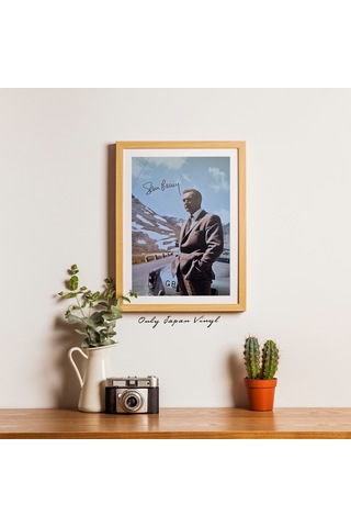 Sean Connery, James Bond 20x30 Cm Boyutunda Islak İmzalı Fotoğraf
