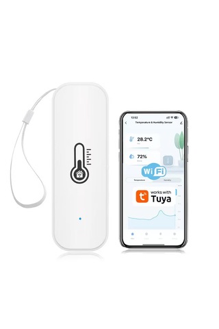 Bv0220 - Tuya Uyumlu Sıcaklık Ve Nem Sensörü 0