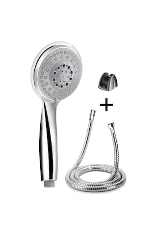 Kustar Elvis Banyo Duş Başlığı Seti Krom