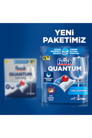 Finish Quantum Hepsi Bir Arada Bulaşık Makinesi Deterjanı 50 Tablet