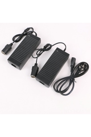 Suofeng 12v'ye Dönüştürücü 220v Girişli 10a/15a Ev Ve Araç Adaptörü Dayanıklı Kompakt Tasarım Amerikan & Avrupa Standartları
