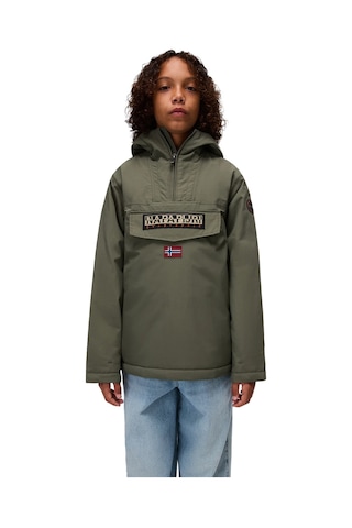 Napapıjrı Napapijri Rainforest Wi 2 Erkek Çocuk Yeşil Outdoor Ceketi 35681 Haki