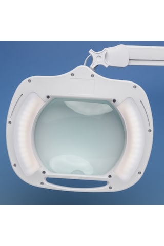 Loyka 6030-8 6030 Sarı Ve Beyaz Led Işık Seçenekli Geniş Mercekli Büyüteç