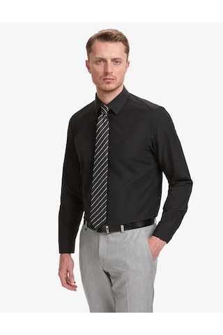 Pierre Cardin Erkek Siyah Gömlek Basic 50325337-vr046