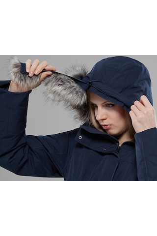 The North Face Lacivert Kadın Outdoor Montu T93bmyh2g W Brooklin Parka İi Lacivert