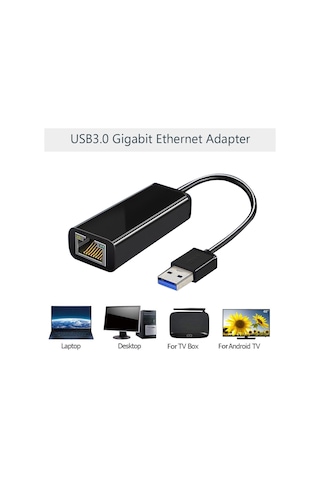 Cbtx UE010 USB Ethernet Adaptörü RJ45 LAN Ağ Kartı