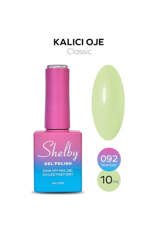 Shelby 10 Ml. A092 Kalıcı Oje