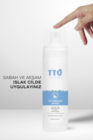 Tto Çay Ağacı Özlü Yüz Temizleme Köpüğü 200 ML
