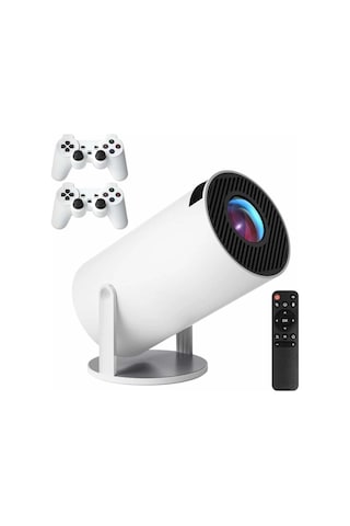 Bay 4k Wireless Çift Kollu Kumandalı Oyun Projeksiyonu Retro Video Oyunu Yeni Nesil Najmaddin 94682312