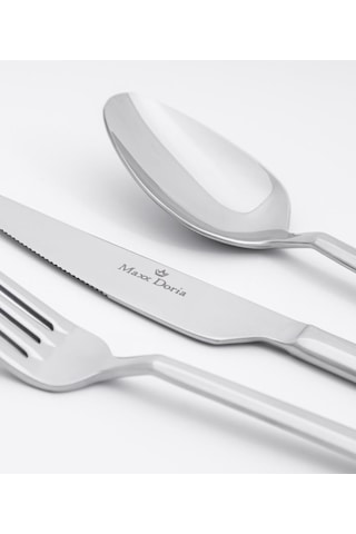 Maxx Doria Altair 12 Kişilik 84 Parça Çatal Kaşık Bıçak Takımı Pa1046 Metalik