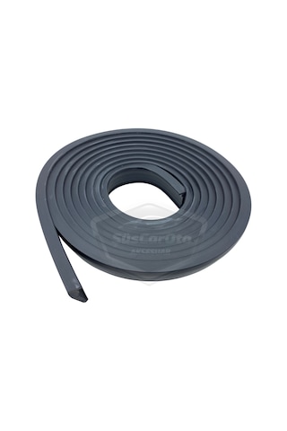 ŞüsCarOto Üniversal Elastik Çamurluk Dodik Seti Poliüretan Çamurluk Kaplaması 45 mm x 6 metre Montaj Setli Siyah (00)