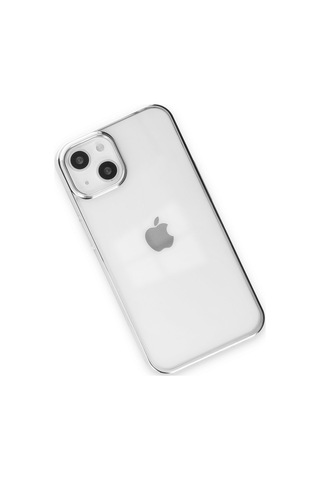 Apple iPhone Uyumlu 14 Plus Kılıf Element Silikon - Gümüş