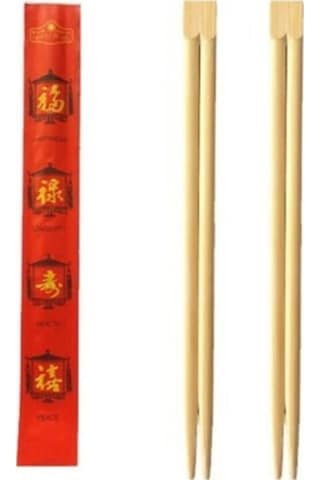 Bamboo Chopsticks 10 Çift Yıkanabilir Çin Yemek Çubuğu Diğer