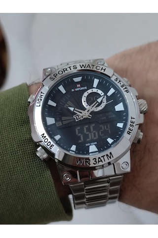 Naviforce Erkek Kol Saati Çift Kordonlu Dijital & Analog 2100