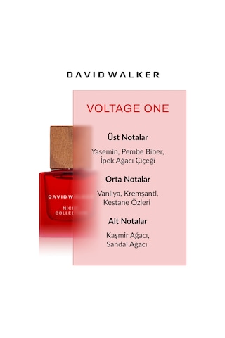 David Walker Niche Voltage One Erkek Parfüm EDP 50 ML