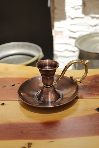 Turna Bakır Turna2619-3 Elit Mumluk Şinanay El Şamdanı