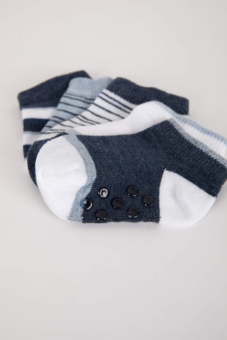 Defacto Erkek Bebek Dikişsiz 5'li Pamuklu Patik Çorap A1405A5NSNV2 Lacivert
