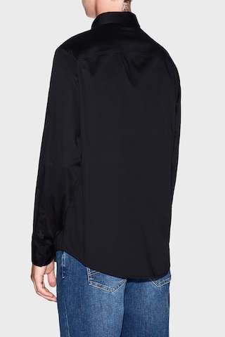 Armani Exchange Erkek Gömlek Xm001224 Af10192 Uc001 Siyah Siyah