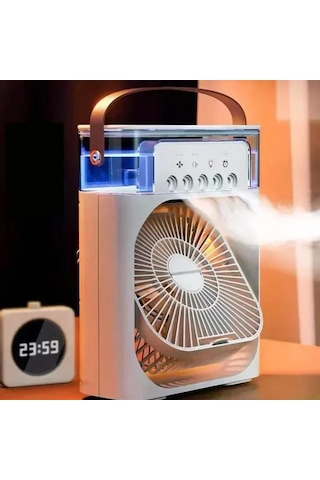 Inovaxis Mini Buharlı Taşınabilir Fan, Sulu-buzlu Vantilatörhr025