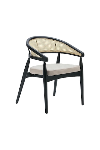 Gazel Sandalye Ahşap Gürgen 1 Adet Cafe,restaurant,mutfak,salon,yemek Odası Sandalyesi Siyah