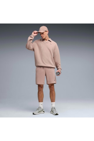 Puma Cloudspun Erkek Bej Polo Sweatshirt 528459-88 Krem