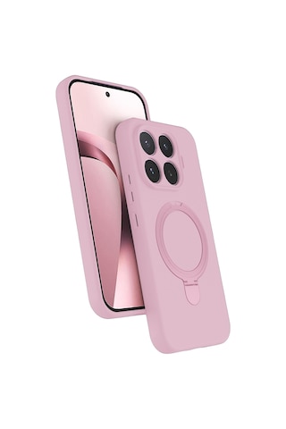 Xiaomi Mi 17t Pro Regal Magsafe Standlı Kapak - Açık Pembe AÇIK PEMBE
