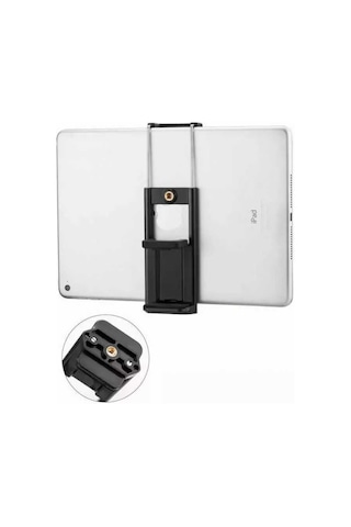 Telefon Ve Tabletler Için Tripod Tutucu Başlık Profesyonel Tutucu