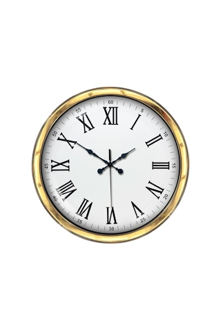 Zentime 40 Cm Gold Lüks Duvar Saati çok Renkli