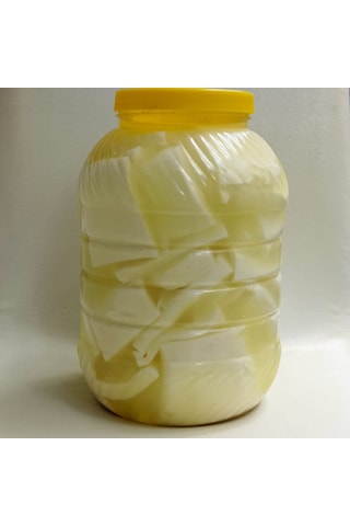 TAM YAĞLI KAYNATILMIŞ SALAMURA İNEK YAPRAK PEYNİR 3 KG TAM YAĞLI KAYNATILMIŞ SALAMURA İNEK YAPRAK PEYNİR 3 KG