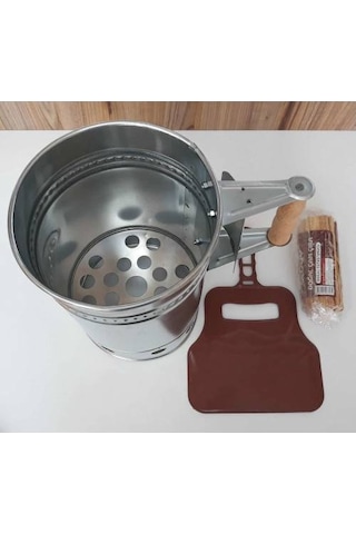 Mangal Barbekü Yakma Seti Kormatik Çıra Yelpaze Çıra Közmatik Man