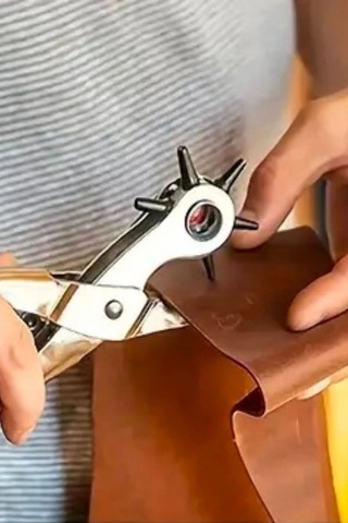 6 Farklı Boyutta Kemer Delme Pensesi Kemer Delici Delik Açıcı Aparat