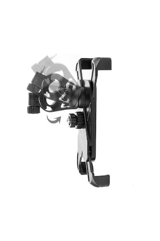 360 Dönen Bisiklet Bisiklet Telefon Tutucu Gidon Montajı