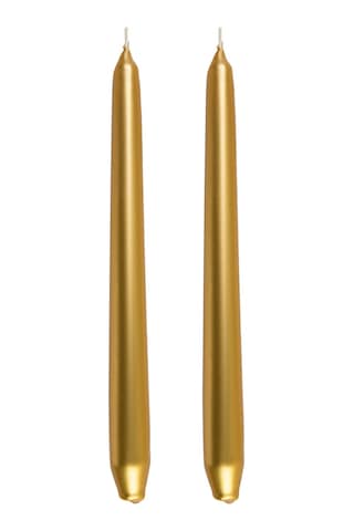 Karaca Home Andy Şamdan Mum 2'li 24 CM Altın - 153.20.01.0398