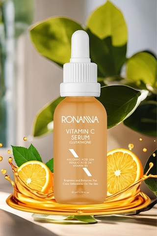 Ronanna C Vitamini Serum %20 Saf Vitamin C Leke Karşıtı Cilt Aydınlatıcı Anti Aging Serum 30ml