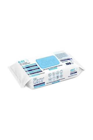 Oxy Yuzey Temızlık Havlusu 100 Lu 2li Paket Beyaz