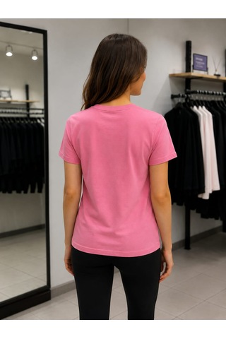 Levi's Kadın Marka Logolu Pembe T-shirt - 008c0-0003