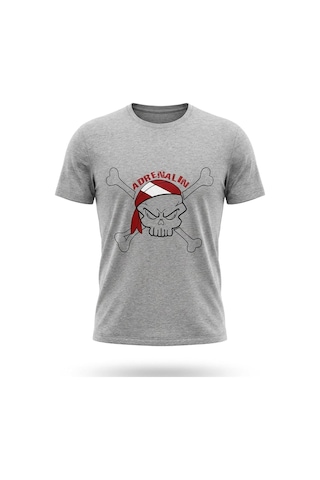 Madrock Skull T Shirt Bay Mdrck079 Gri