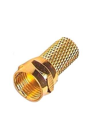 Teknogreen Tg-F200G Rg6 F Konnektör 20MM Gold