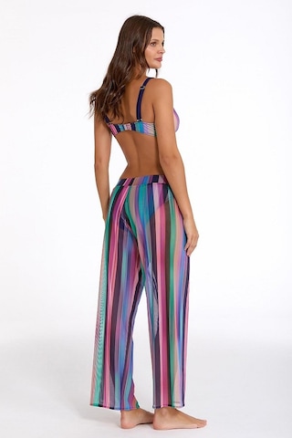Argento 2089-3016 Bayan Tül Pantolon Pareo Renkli