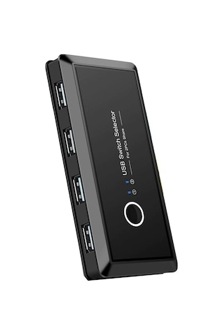 4685 Usb 4 port Hub 2 Kasa Pc Bilgisayar Kvm Switch Splitter Çokl