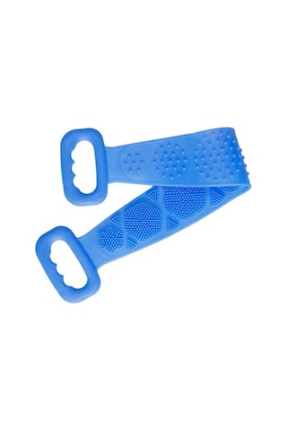 River World Çift Taraflı Banyo Hamam Lifi Silikon Masajlı Yumuşak