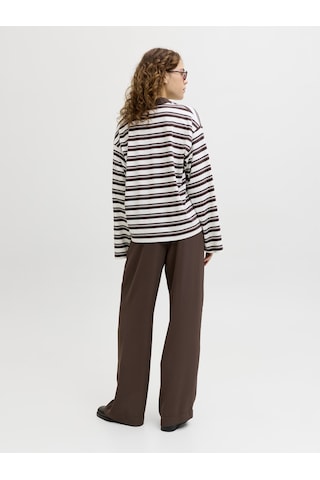 Jack & Jones Kadin Beli Lastikli Loose Fit Pantolon - Sky - 12276523 Seal Brown