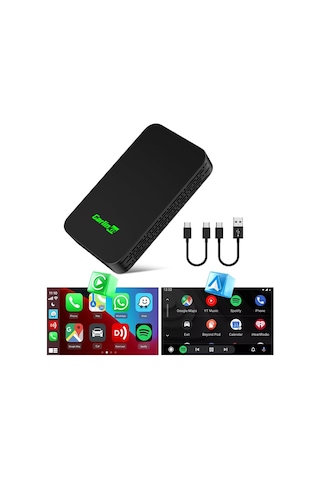 Adaptör Kablolu Carplay Kablosuza Dönüştürün Kablolardan Kurtulun