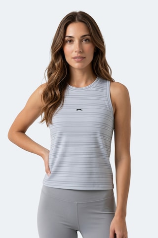 Slazenger Korey Kadın Kolsuz Beyaz Tişört