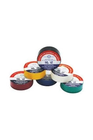 GLOBE BANT 19 MM RENKLİ 5 RENK SARI-KIRMIZI-MAVİ-YEŞİL-GRİ