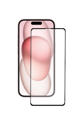 Apple iPhone 15 Plus Uyumlu Ekran Koruyucu 9d Tam Kaplayan Kavisli