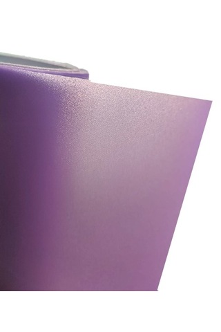 Parlak Simli Görünüm Mor Renk Yapışkanlı Folyo 30 Cm 1 Metre