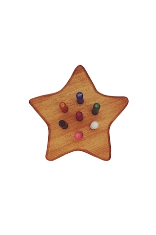 Çubuk Dizme Oyunu Ahşap Yıldız